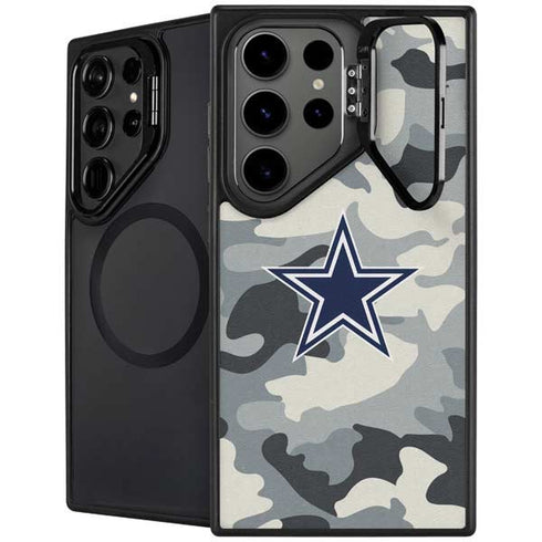 NFL Dallas Cowboys Camo Galaxy S25 Ultra Kickstand Case